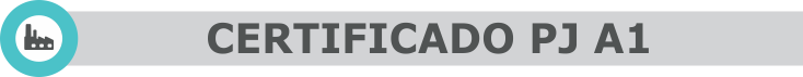 certificado pj a1